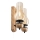 Brilagi - Iluminação de parede COTTAGE 2xE14/40W/230V carvalho/castanho