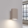 Brilagi - Iluminação de parede CRESTO 2xGU10/10W/230V 10 cm taupe