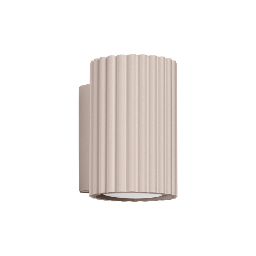 Brilagi - Iluminação de parede CRESTO 2xGU10/10W/230V 10 cm taupe