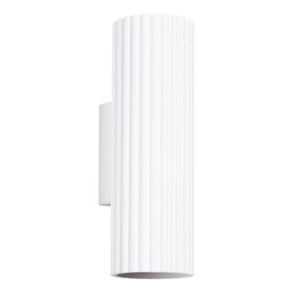 Brilagi - Iluminação de parede CRESTO 2xGU10/10W/230V 20 cm branco