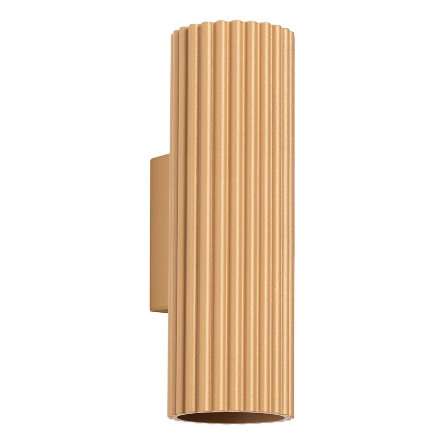 Brilagi - Iluminação de parede CRESTO 2xGU10/10W/230V 20 cm dourado