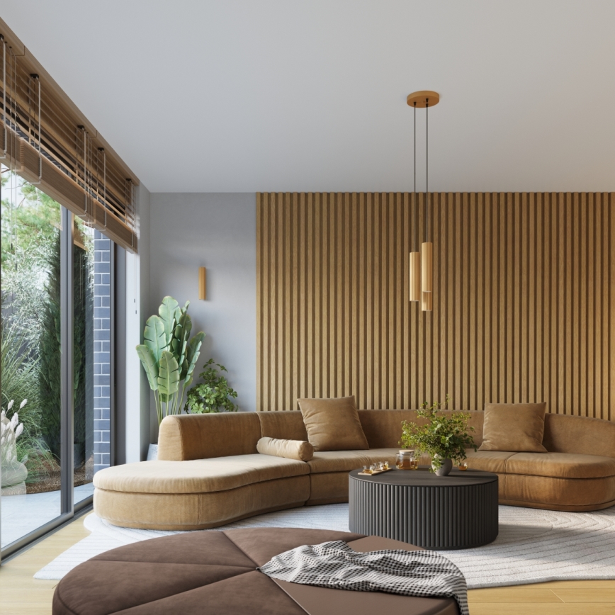Brilagi - Iluminação de parede CRESTO 2xGU10/10W/230V 20 cm dourado