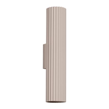 Brilagi - Iluminação de parede CRESTO 2xGU10/10W/230V 20 cm taupe