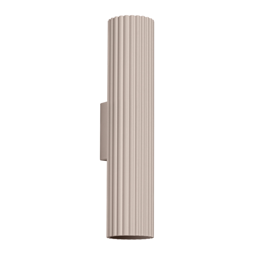 Brilagi - Iluminação de parede CRESTO 2xGU10/10W/230V 20 cm taupe
