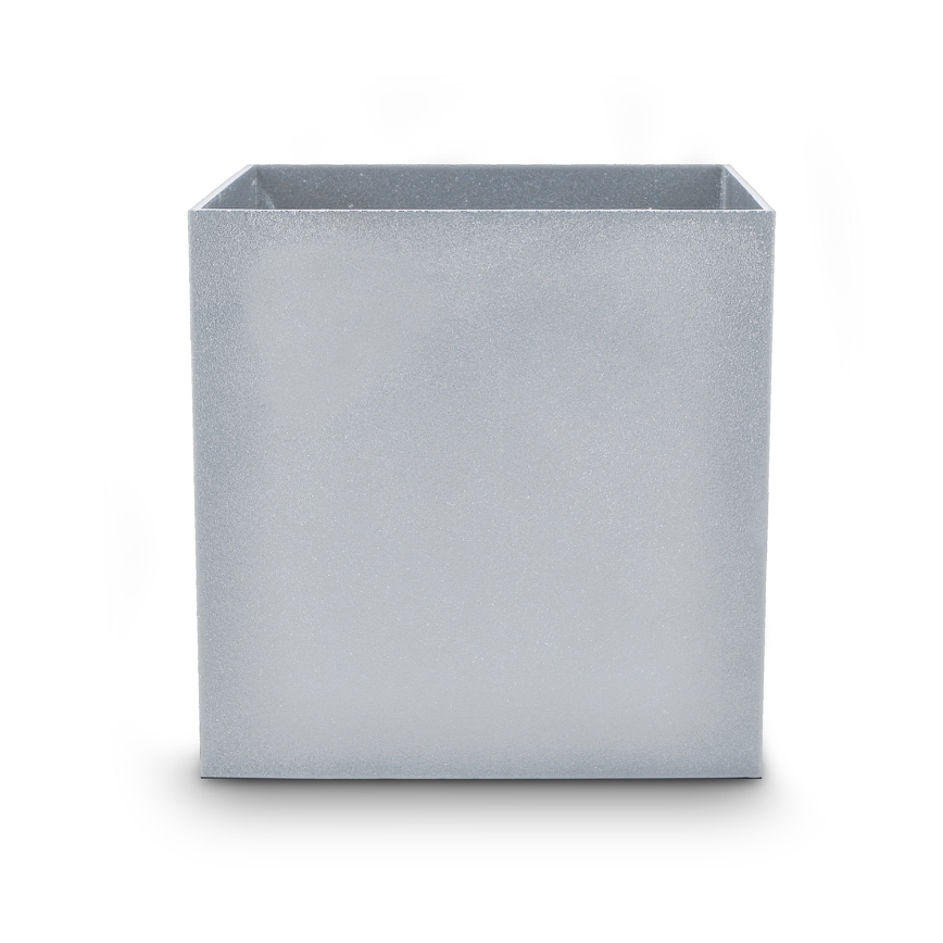 Brilagi - Iluminação de parede exterior LED CUBE LED/6W/230V cinzento IP54