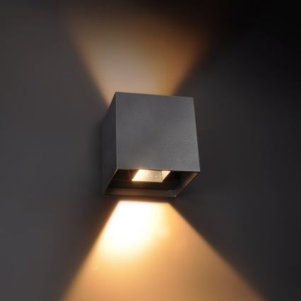 Brilagi - Iluminação de parede exterior LED CUBE LED/6W/230V IP54