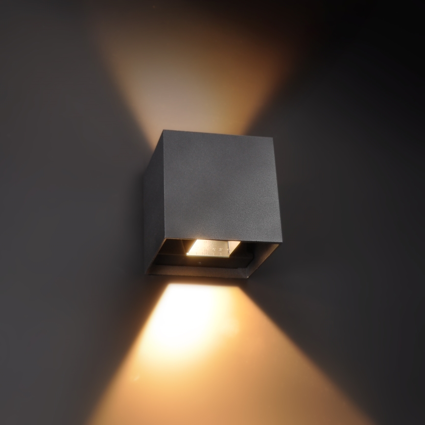 Brilagi - Iluminação de parede exterior LED CUBE LED/6W/230V IP54