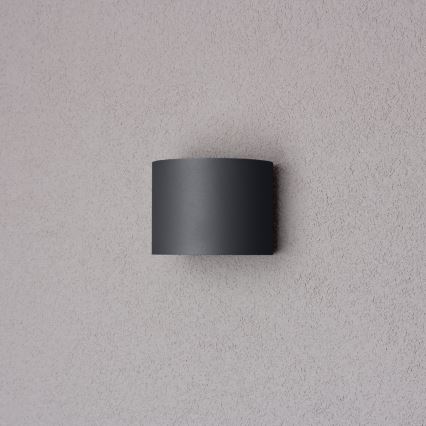 Brilagi - Iluminação de parede exterior LED RONDO LED/6W/230V antracite IP54