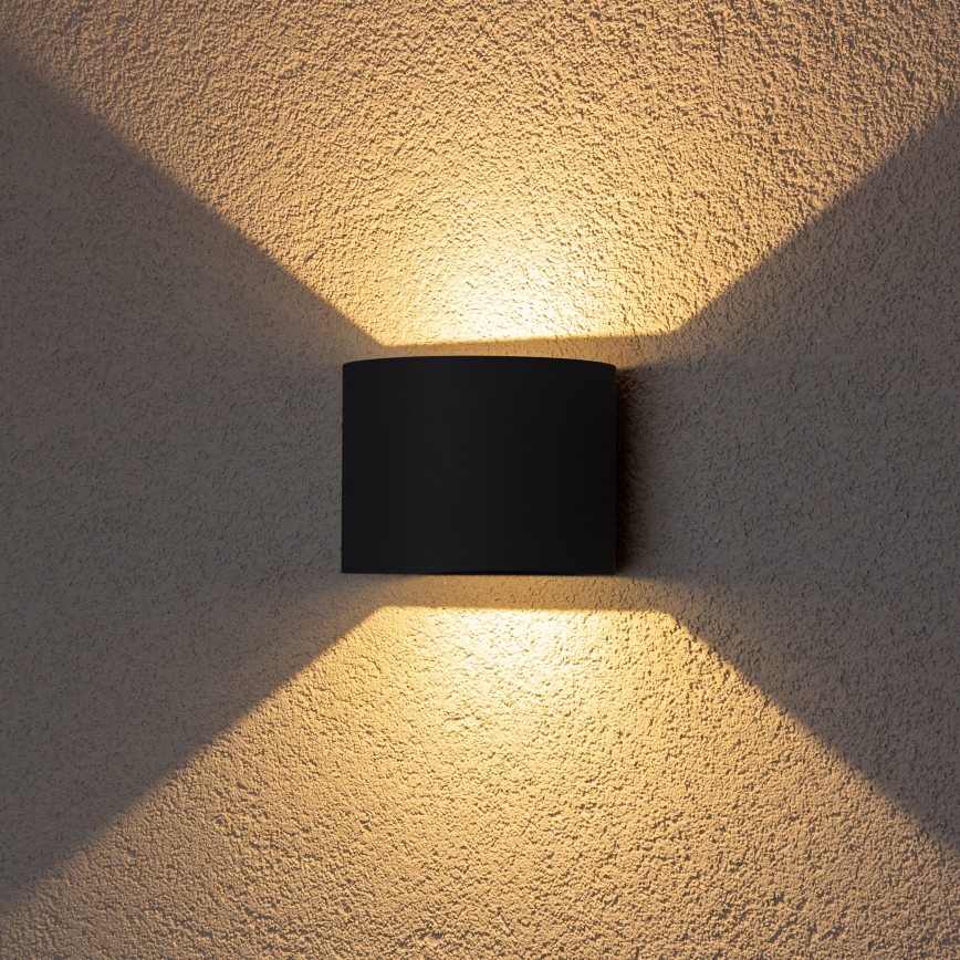 Brilagi - Iluminação de parede exterior LED RONDO LED/6W/230V antracite IP54