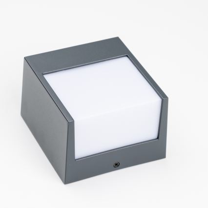 Brilagi - Iluminação de parede exterior LED TERNI LED/12W/230V antracite IP44