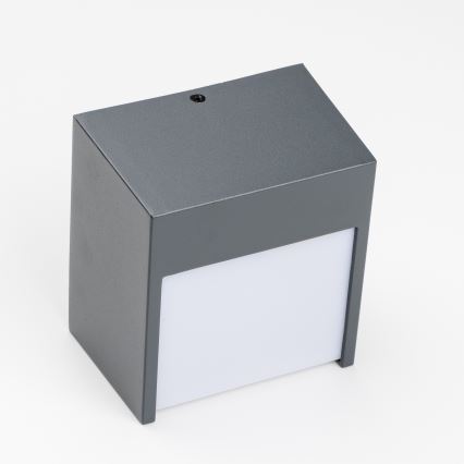 Brilagi - Iluminação de parede exterior LED TERNI LED/12W/230V antracite IP44