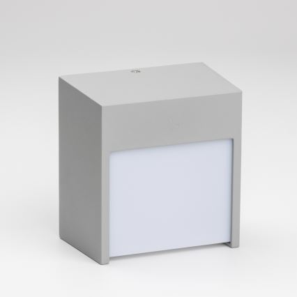Brilagi - Iluminação de parede exterior LED TERNI LED/12W/230V cinzento IP44