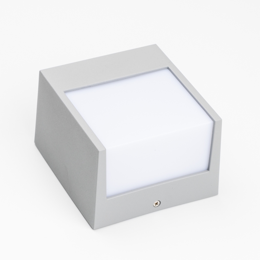 Brilagi - Iluminação de parede exterior LED TERNI LED/12W/230V cinzento IP44