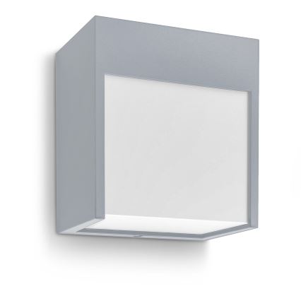 Brilagi - Iluminação de parede exterior LED TERNI LED/12W/230V cinzento IP44