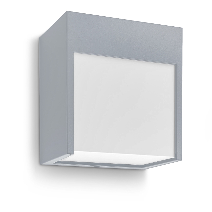 Brilagi - Iluminação de parede exterior LED TERNI LED/12W/230V cinzento IP44