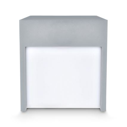 Brilagi - Iluminação de parede exterior LED TERNI LED/12W/230V cinzento IP44