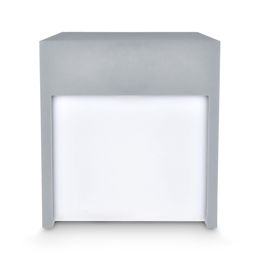 Brilagi - Iluminação de parede exterior LED TERNI LED/12W/230V cinzento IP44