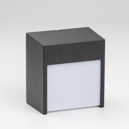 Brilagi - Iluminação de parede exterior LED TERNI LED/12W/230V preto IP44
