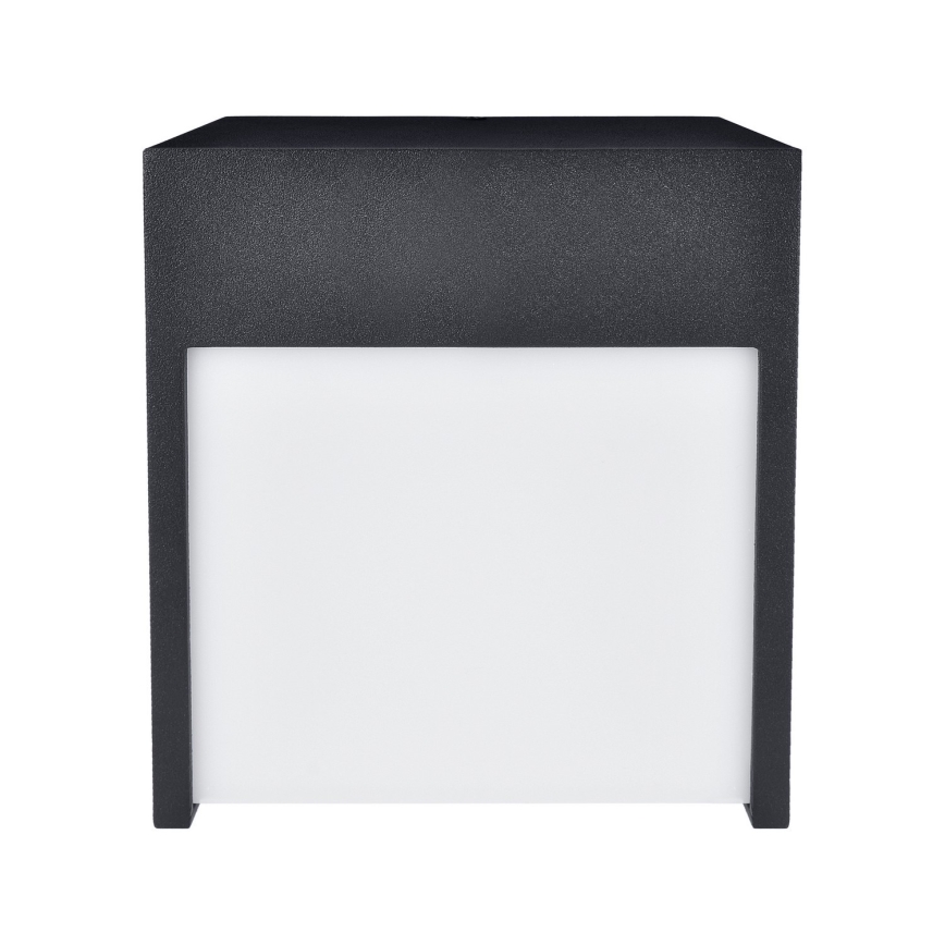 Brilagi - Iluminação de parede exterior LED TERNI LED/12W/230V preto IP44