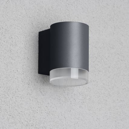 Brilagi - Iluminação de parede exterior MATERA 1xGU10/30W/230V antracite IP54