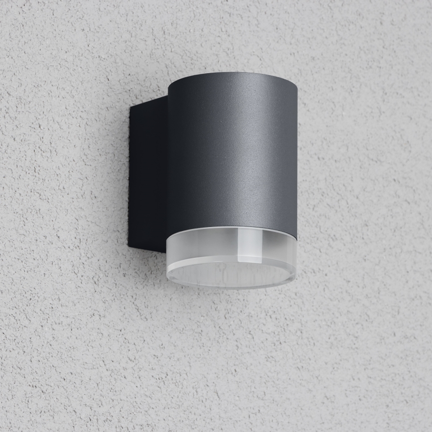 Brilagi - Iluminação de parede exterior MATERA 1xGU10/30W/230V antracite IP54