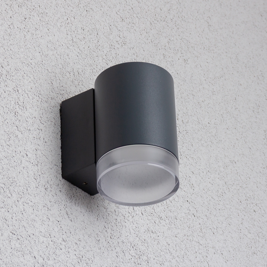 Brilagi - Iluminação de parede exterior MATERA 1xGU10/30W/230V antracite IP54