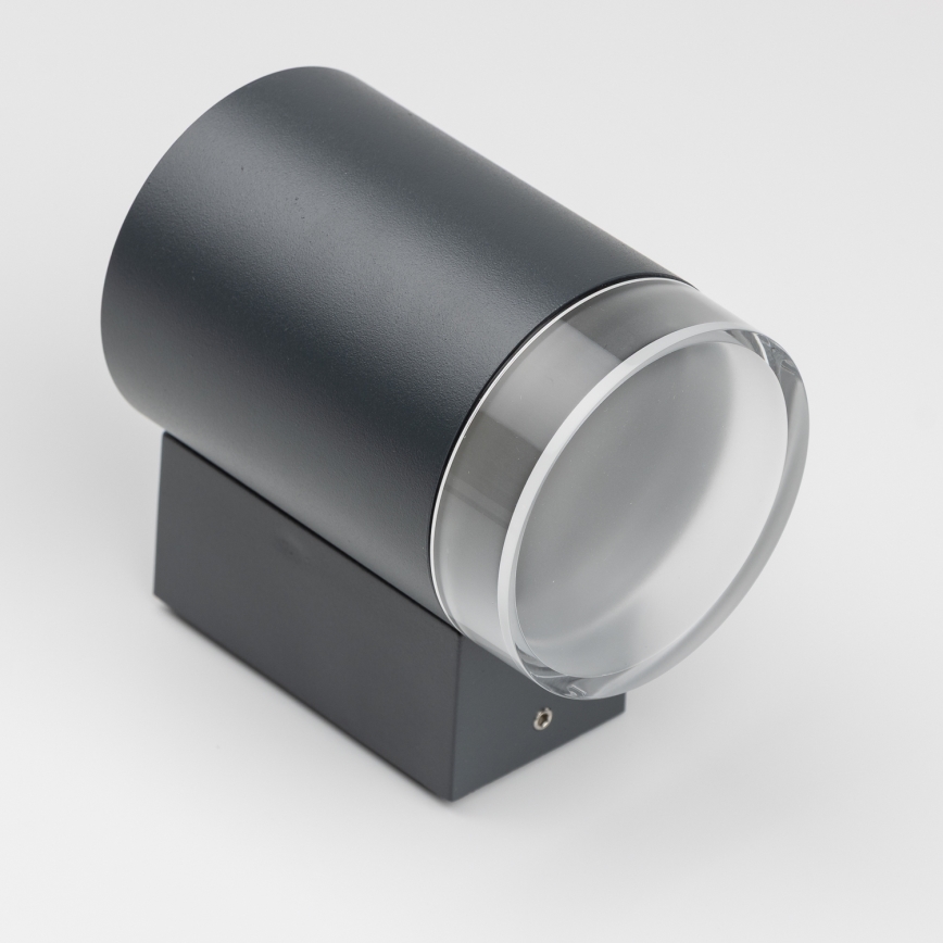 Brilagi - Iluminação de parede exterior MATERA 1xGU10/30W/230V antracite IP54
