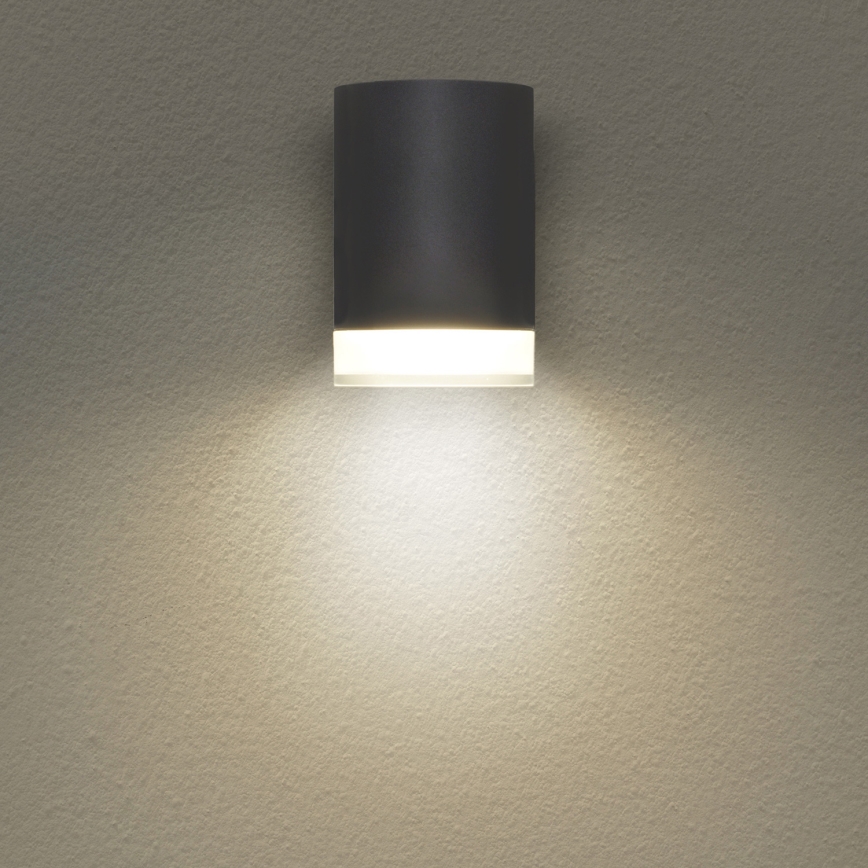 Brilagi - Iluminação de parede exterior MATERA 1xGU10/30W/230V antracite IP54