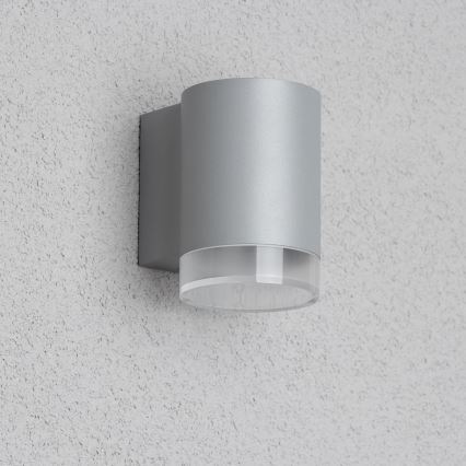 Brilagi - Iluminação de parede exterior MATERA 1xGU10/30W/230V cinzento IP54