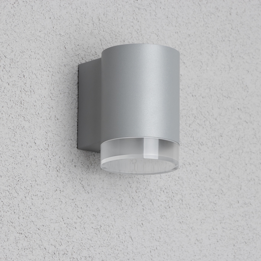 Brilagi - Iluminação de parede exterior MATERA 1xGU10/30W/230V cinzento IP54