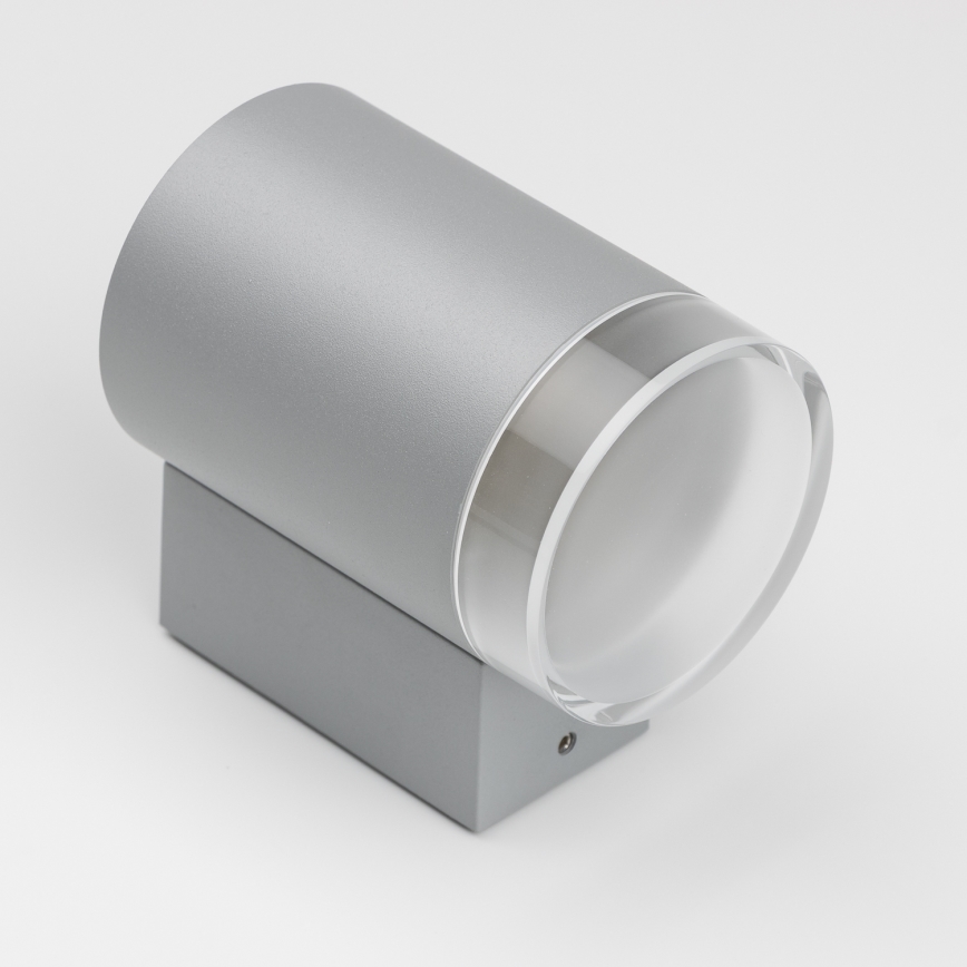 Brilagi - Iluminação de parede exterior MATERA 1xGU10/30W/230V cinzento IP54