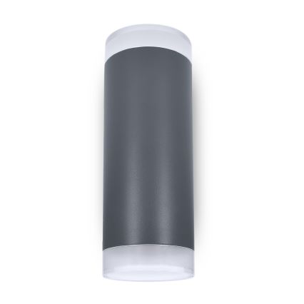 Brilagi - Iluminação de parede exterior MATERA 2xGU10/30W/230V antracite IP54