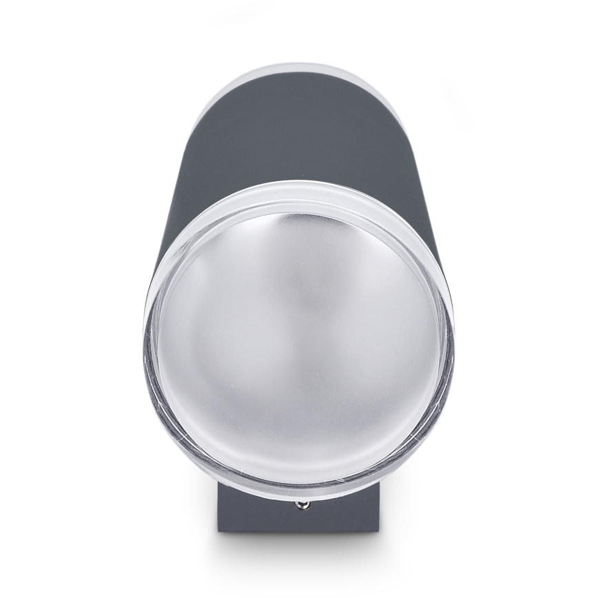 Brilagi - Iluminação de parede exterior MATERA 2xGU10/30W/230V antracite IP54