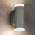 Brilagi - Iluminação de parede exterior MATERA 2xGU10/30W/230V cinzento IP54