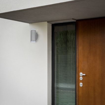 Brilagi - Iluminação de parede exterior MATERA 2xGU10/30W/230V cinzento IP54