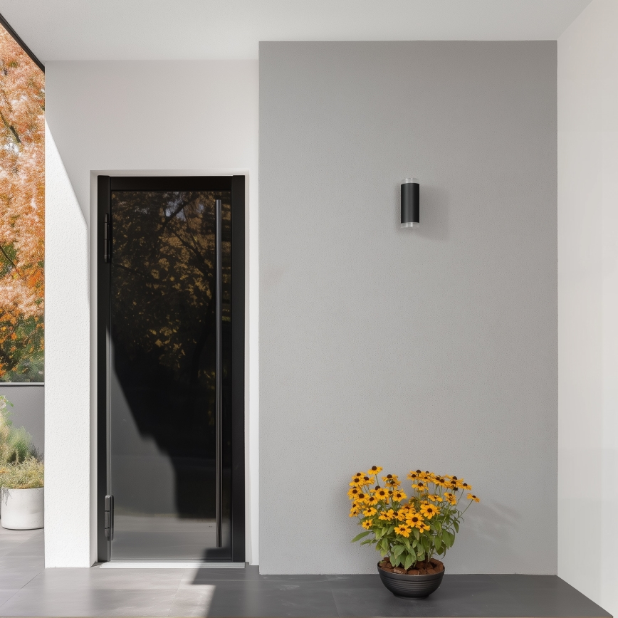 Brilagi - Iluminação de parede exterior MATERA 2xGU10/30W/230V IP54