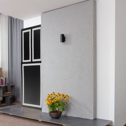 Brilagi - Iluminação de parede exterior MATERA 2xGU10/30W/230V IP54