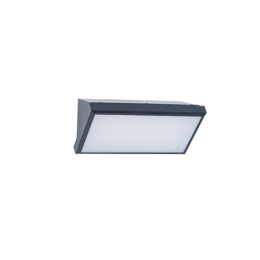 Brilagi - Iluminação de parede exterior TRIANGLE 1xE27/60W/230V antracite IP65
