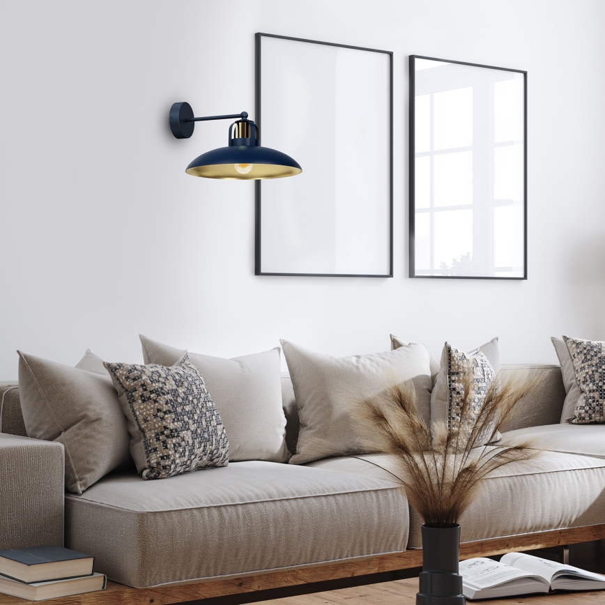 Brilagi - Iluminação de parede FLAMENGO 1xE27/60W/230V azul