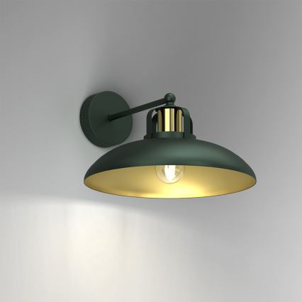Brilagi - Iluminação de parede FLAMENGO 1xE27/60W/230V verde