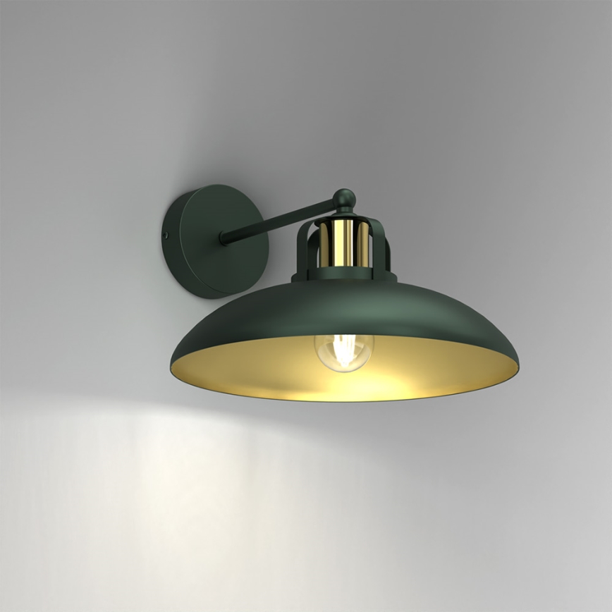 Brilagi - Iluminação de parede FLAMENGO 1xE27/60W/230V verde