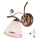 Brilagi - Iluminação de parede LED ANTICO 1xE27/60W/230V bronze pátina