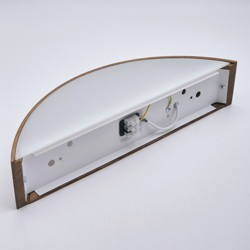 Brilagi - Iluminação de parede LED CARVALHO 1xE27/60W/230V carvalho cereja