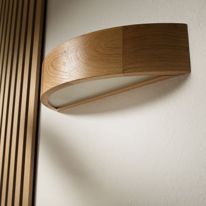 Brilagi - Iluminação de parede LED CARVALHO 1xE27/60W/230V carvalho
