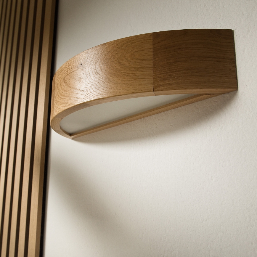 Brilagi - Iluminação de parede LED CARVALHO 1xE27/60W/230V carvalho