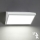 Brilagi - Iluminação de parede LED exterior com sensor TRIANGLE LED/20W/230V branco IP65