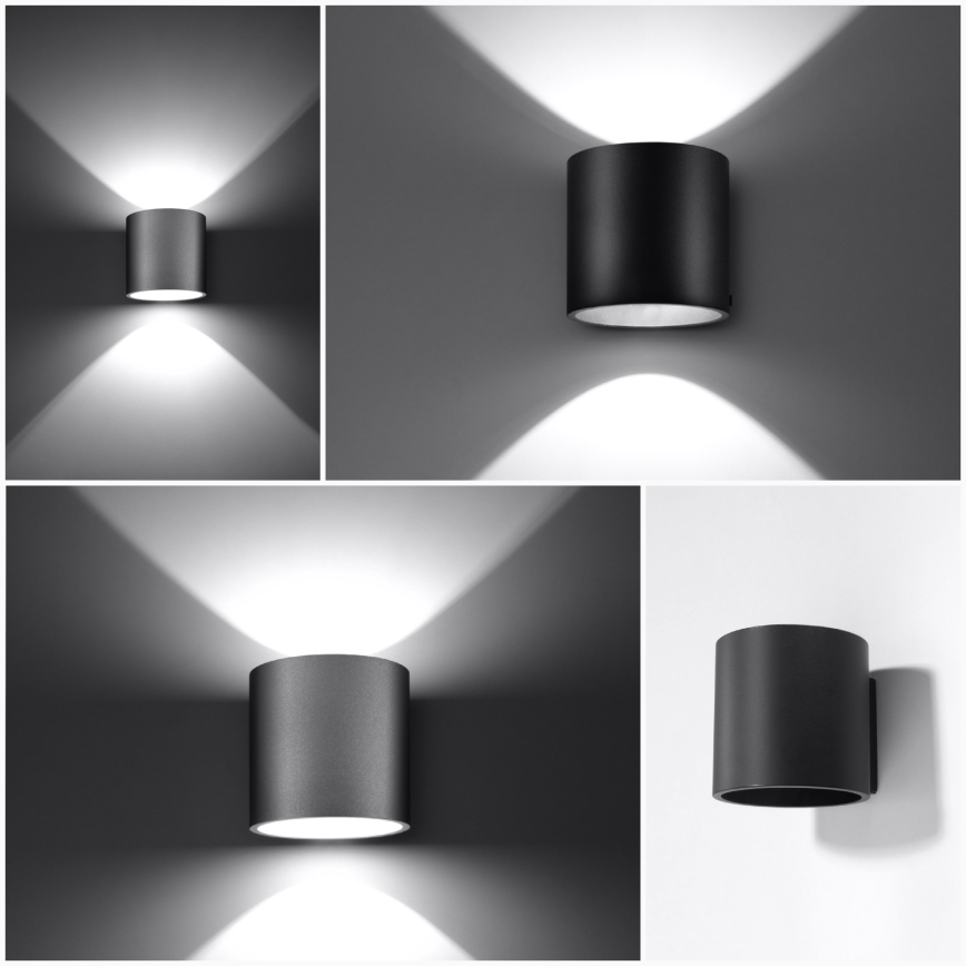 Brilagi -  Foco de parede LED FRIDA 1xG9/4W/230V cinzento
