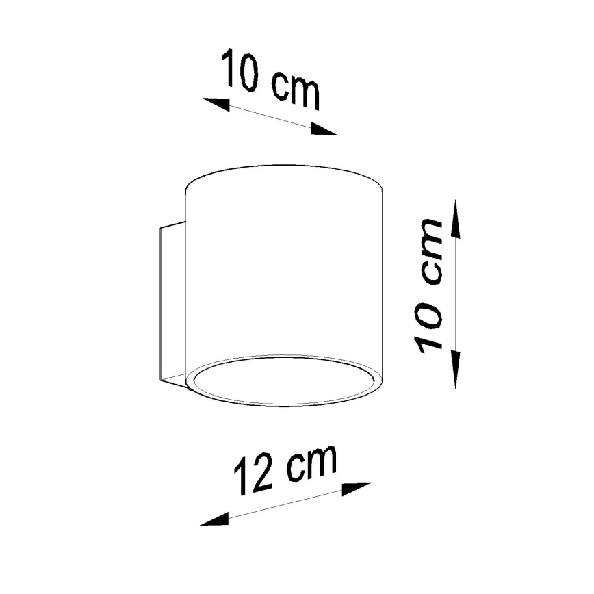 Brilagi -  Foco de parede LED FRIDA 1xG9/4W/230V cinzento