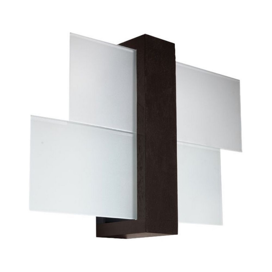 Brilagi -  Iluminação de parede LED HERA 1xE27/7,5W/230V wenge