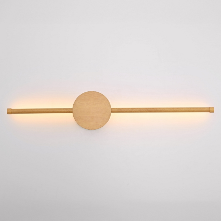 Brilagi - Iluminação de parede LED LUGO DUE LED/9W/230V decoração em carvalho